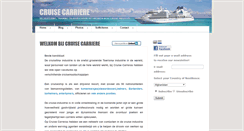 Desktop Screenshot of cruisecarriere.be